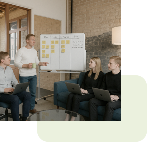 Comes with a matching coffee cup.